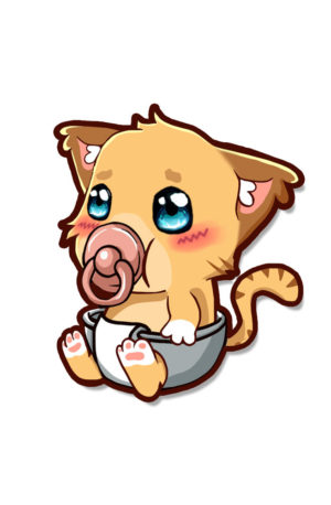 <i>Sticker</i><br>Baby-Cat