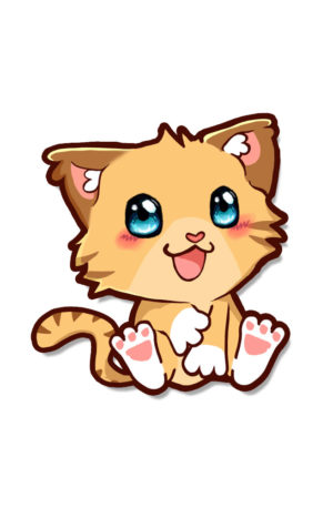 <i>Sticker</i><br>Cutie Cat