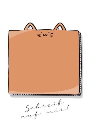 <i>Sticker</i><br>Post-it-Cat