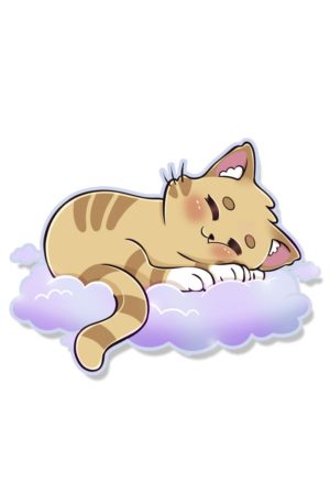 <i>Sticker</i><br>Cloud Cat